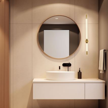 Aplique de parede LED BATUTA LED/14W/230V dourado