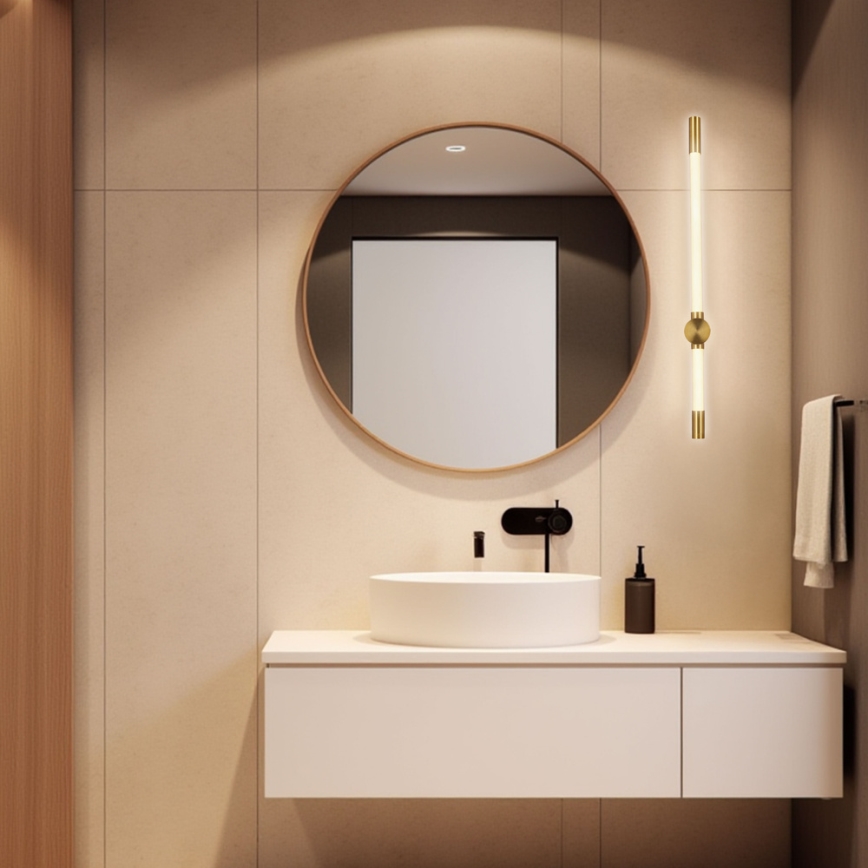 Aplique de parede LED BATUTA LED/14W/230V dourado