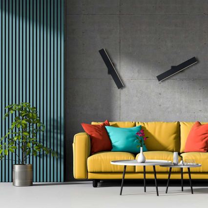 Aplique de parede LED BERNADETTA LED/10W/230V 4000K preto