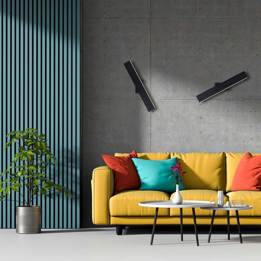 Aplique de parede LED BERNADETTA LED/10W/230V 4000K preto