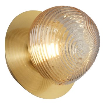 Aplique de Parede LED BOLLA LED/3W/230V dourado/bege fumê