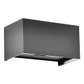 Aplique de parede LED de exterior/24W/230V 3000K IP65 antracite