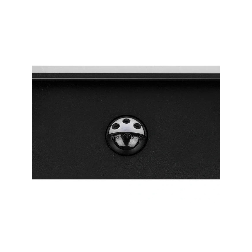 Aplique de parede exterior LED com sensor de movimento e de crepúsculo LED/36W/230V 3000/4000/6500K IP54 preto