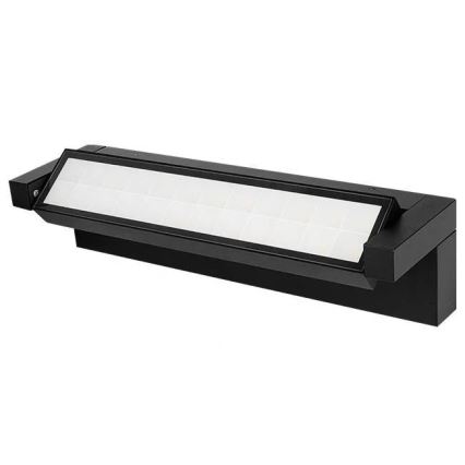 Aplique de parede exterior LED com sensor de movimento e de crepúsculo LED/36W/230V 3000/4000/6500K IP54 preto