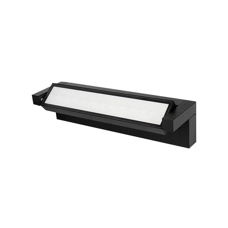 Aplique de parede exterior LED com sensor de movimento e de crepúsculo LED/36W/230V 3000/4000/6500K IP54 preto