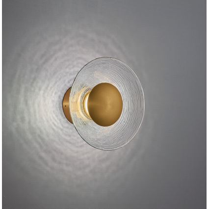 Aplique de parede LED GLAMOUR LED/9W/230V dourado
