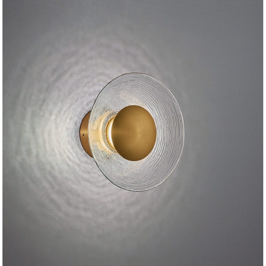 Aplique de parede LED GLAMOUR LED/9W/230V dourado