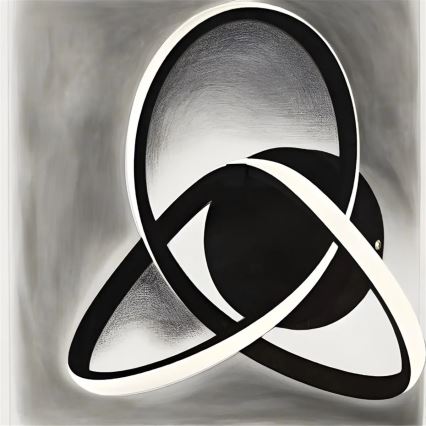 Aplique de parede LED INDIGO LED/14W/230V preto