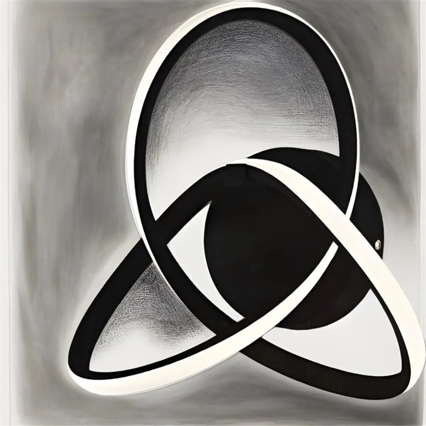 Aplique de parede LED INDIGO LED/14W/230V preto