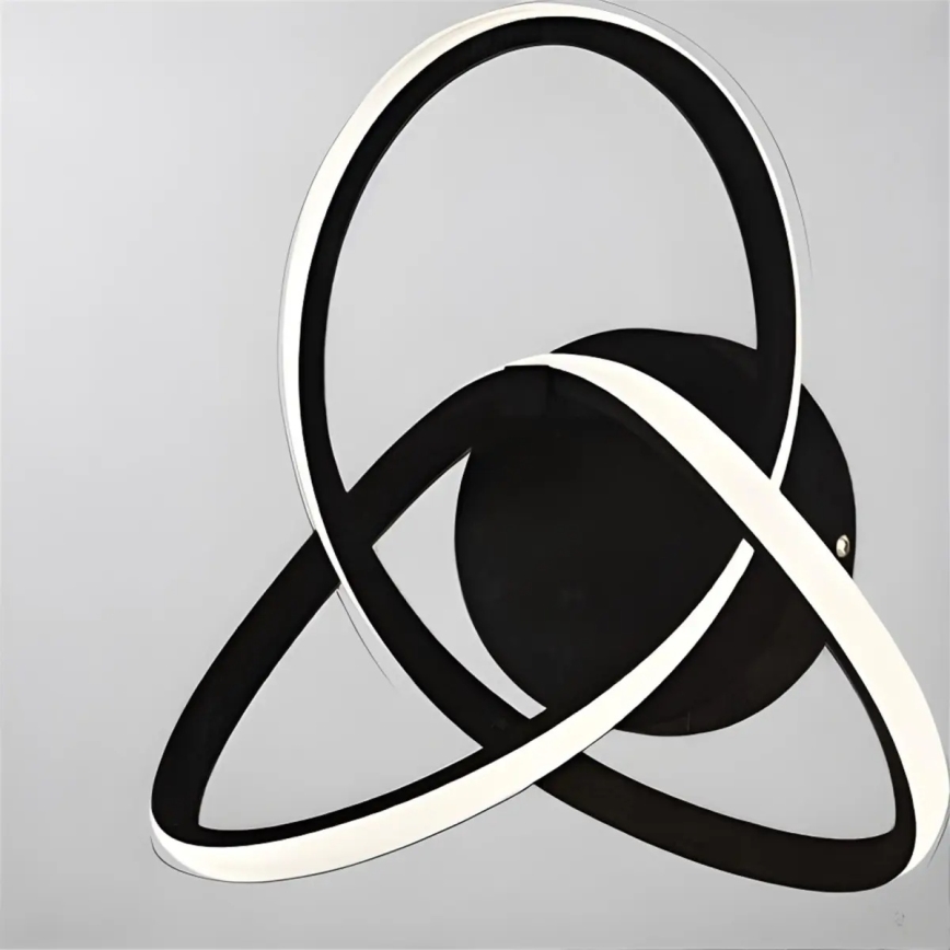 Aplique de parede LED INDIGO LED/14W/230V preto