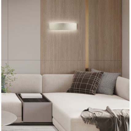 Aplique de parede LED KELDA LED/12W/230V 3000K/4000K prata