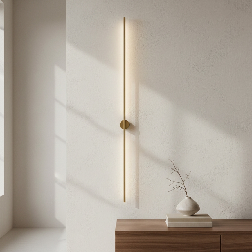 Aplique de parede LED LANA LED/12W/230V 4000K dourado fosco