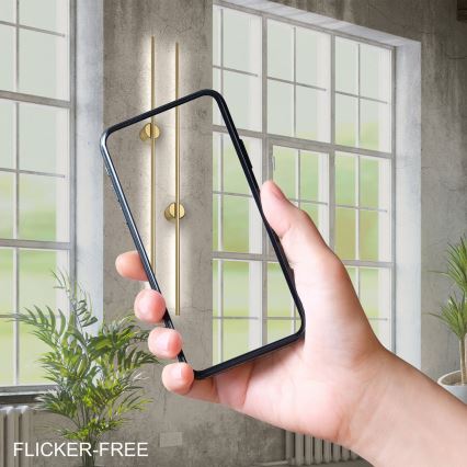 Aplique de parede LED LANA LED/12W/230V 4000K dourado fosco