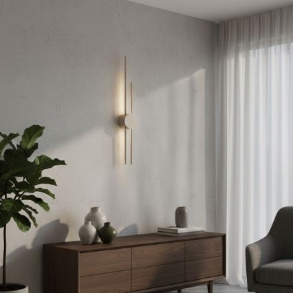 Aplique de parede LED LANA LED/15W/230V 4000K bege