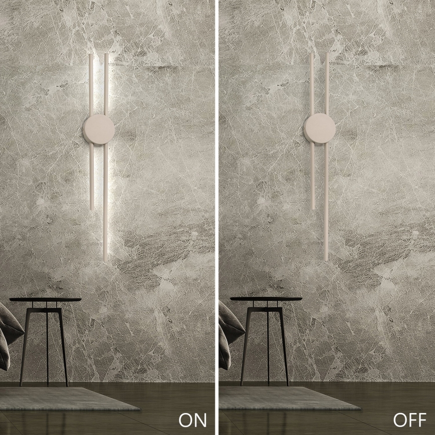 Aplique de parede LED LANA LED/15W/230V 4000K bege