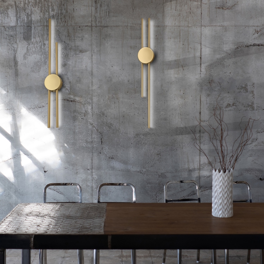 Aplique de parede LED LANA LED/15W/230V 4000K dourado mate