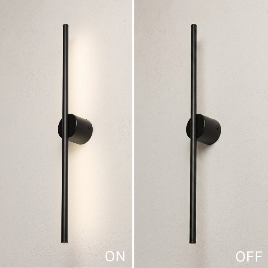 Aplique de parede LED LANA LED/7W/230V 4000K preto