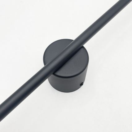 Aplique de parede LED LANA LED/7W/230V 4000K preto