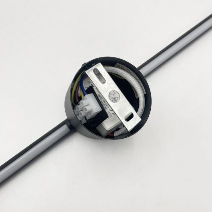 Aplique de parede LED LANA LED/7W/230V 4000K preto