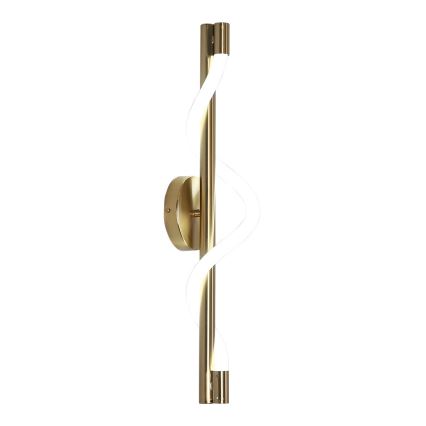 Aplique de parede LED MELECA LED/12W/230V 3000/4000/6000K dourado