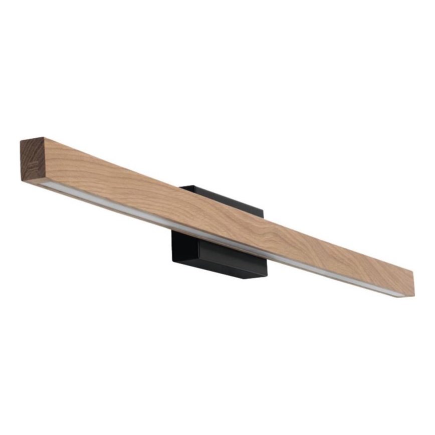 Aplique de parede LED para casa de banho AQUAVIVA LED/12W/230V 80 cm IP44 carvalho