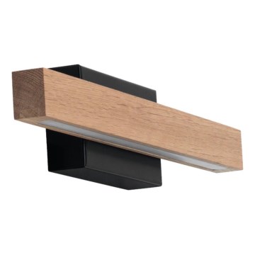 Aplique de parede LED para casa de banho AQUAVIVA LED/6W/230V 40 cm IP44 carvalho