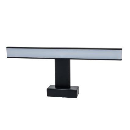 Aplique de parede LED para casa de banho SHINE, 7W, 230V, 30 cm, IP44, preto