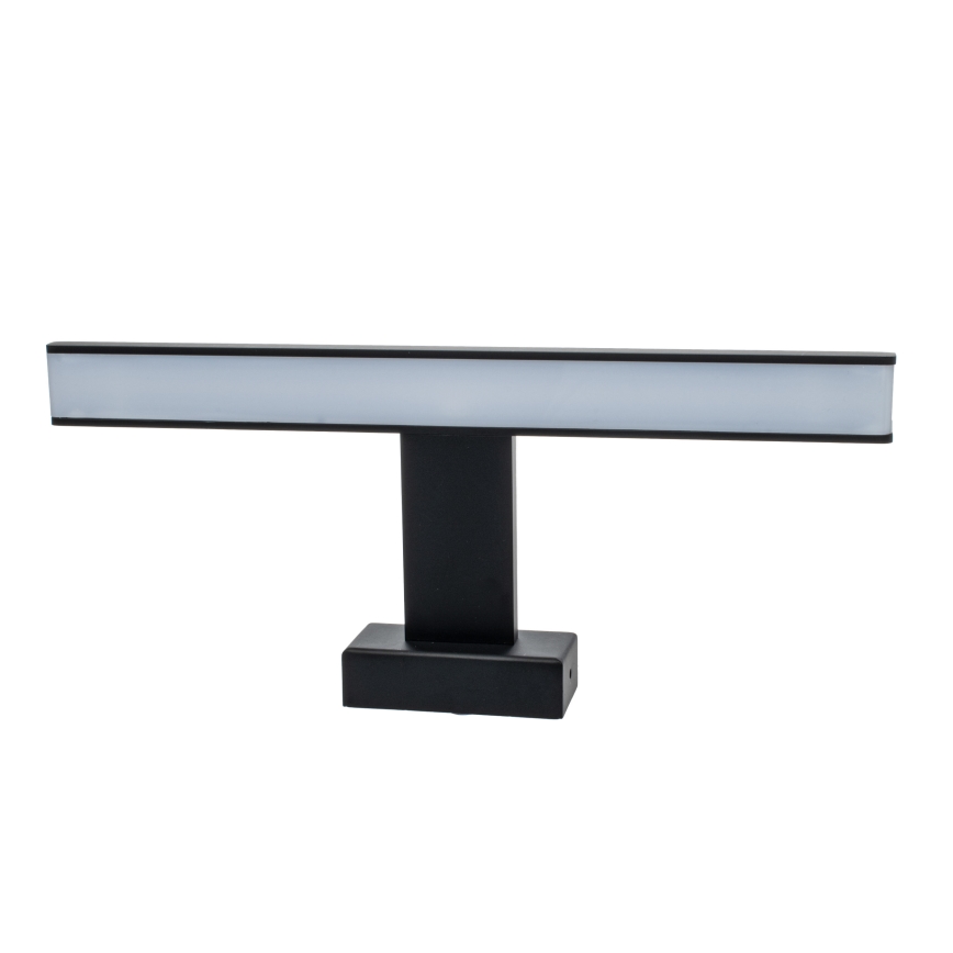 Aplique de parede LED para casa de banho SHINE, 7W, 230V, 30 cm, IP44, preto