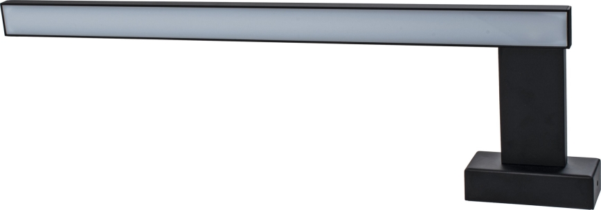 Aplique de parede LED para casa de banho SHINE LED/11W/230V 42 cm IP44 preto