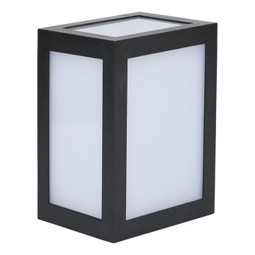 Aplique de parede LED para exterior/12W/230V 4000K IP65 preto