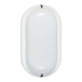 Aplique de parede LED para exterior/12W/230V IP54 branco