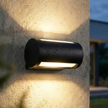 Aplique de parede LED para exterior 13W/230V IP65 preto