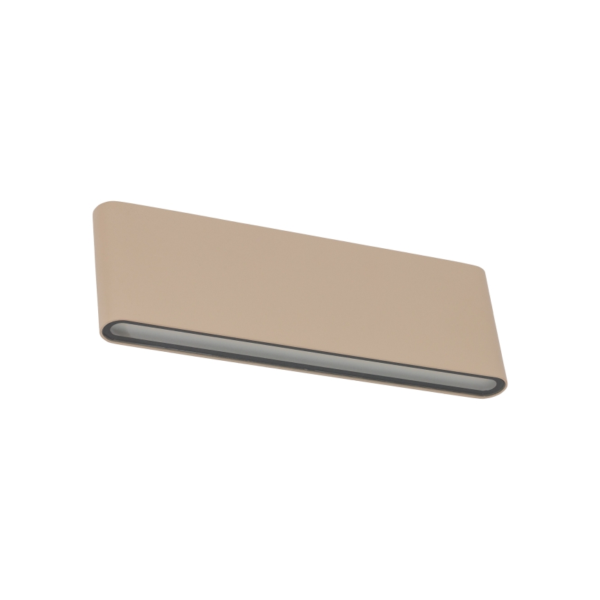 Aplique de parede LED para exterior ARWENA L LED/24W/230V IP54 bege