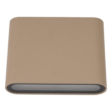 Aplique de parede LED para exterior ARWENA S LED/6W/230V IP54 bege