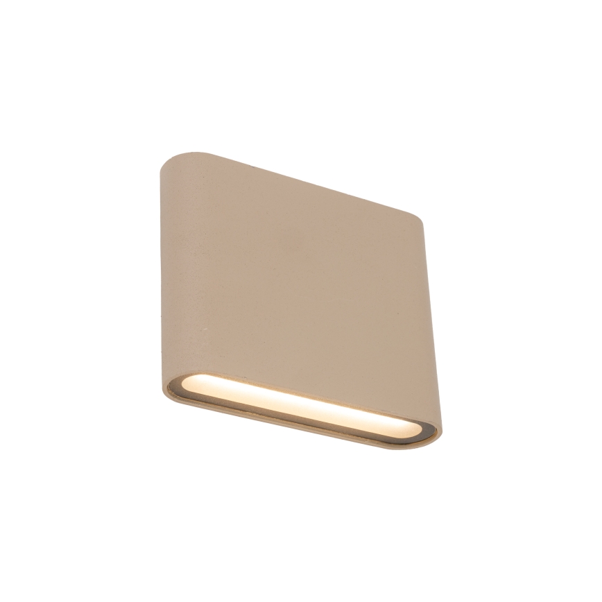 Aplique de parede LED para exterior ARWENA S LED/6W/230V IP54 bege