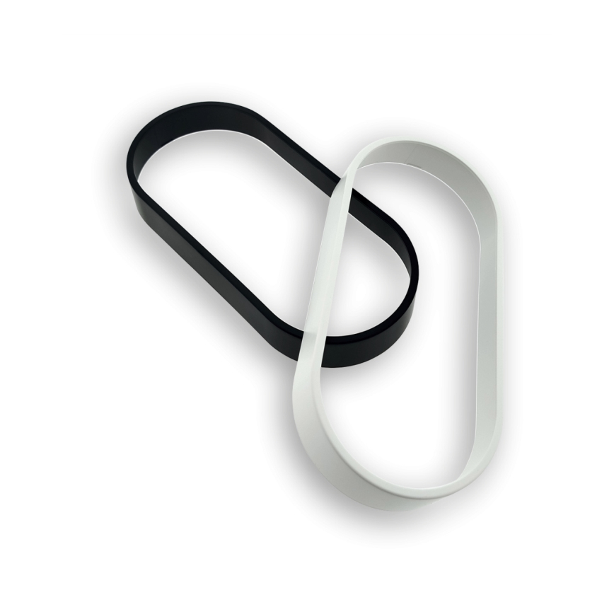 Luminária de parede exterior LED dimerizável com sensor de movimento LED/12/15/18W/230V 3000K/4000K/6500K IP65 preto/branco