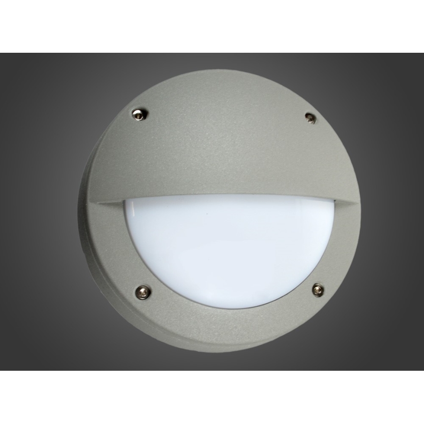 Aplique de parede LED para exterior JORDI LED/3W/230V IP54 cinzento