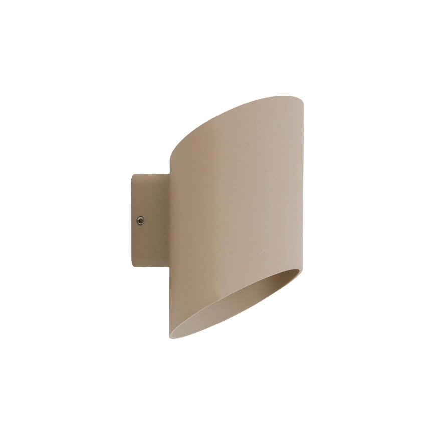 Aplique de parede LED para exterior VERTO LED/5W/230V IP54 bege