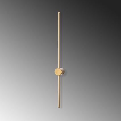 Aplique de parede LED SWORD LED/13W/230V 3000K dourado mate