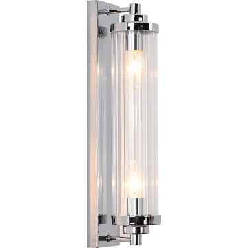Aplique de parede LORENZO 2xE14/40W/230V cromado brilhante