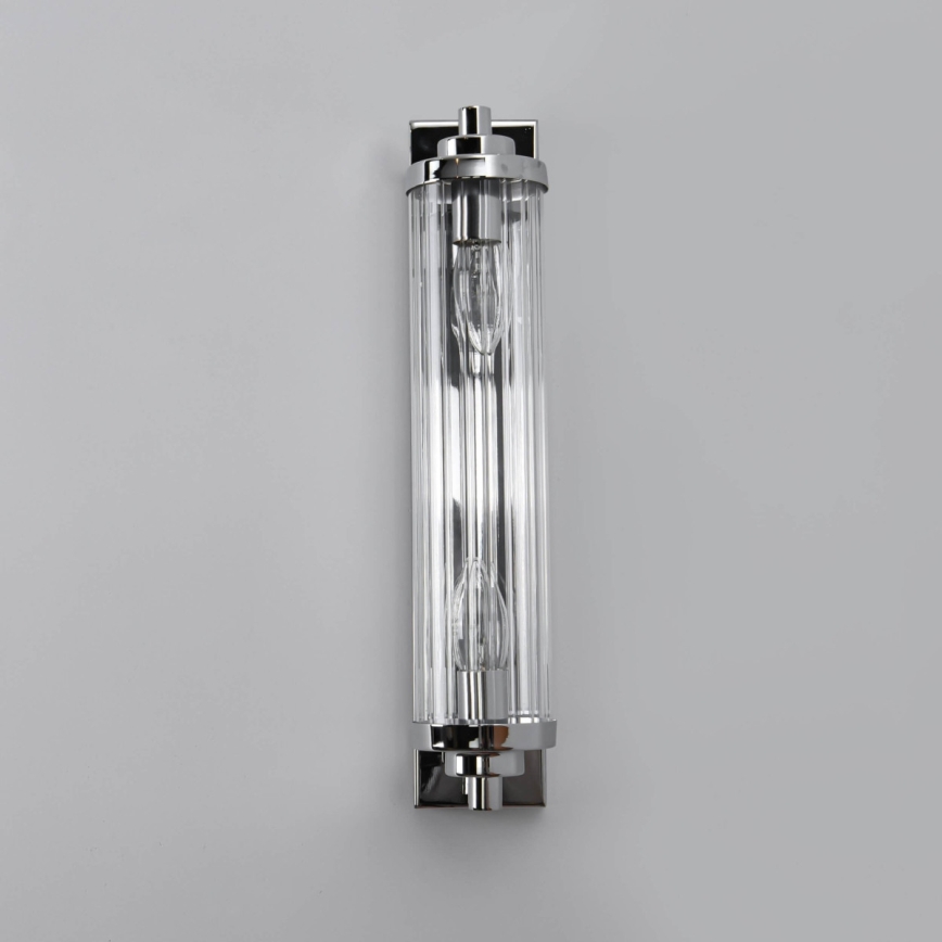 Aplique de parede LORENZO 2xE14/40W/230V cromado brilhante