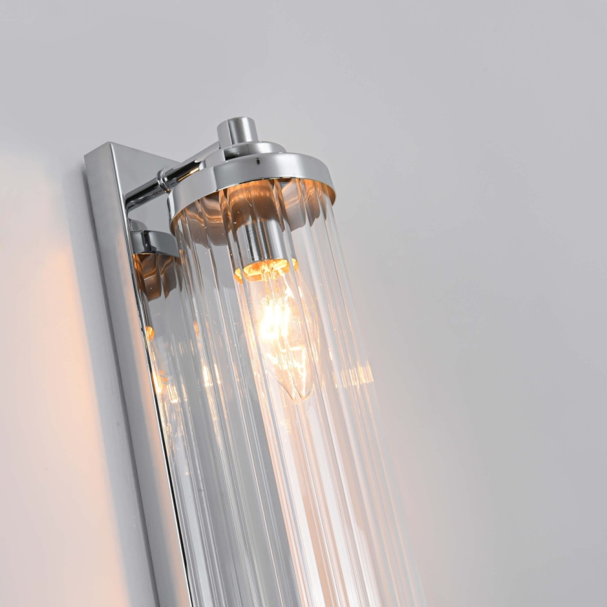 Aplique de parede LORENZO 2xE14/40W/230V cromado brilhante