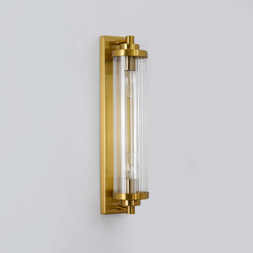 Aplique de parede LORENZO 2xE14/40W/230V dourado