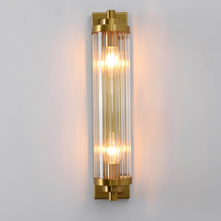 Aplique de parede LORENZO 2xE14/40W/230V dourado