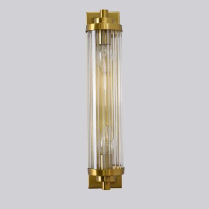 Aplique de parede LORENZO 2xE14/40W/230V dourado