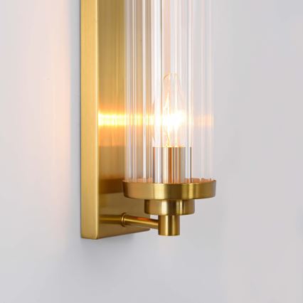 Aplique de parede LORENZO 2xE14/40W/230V dourado