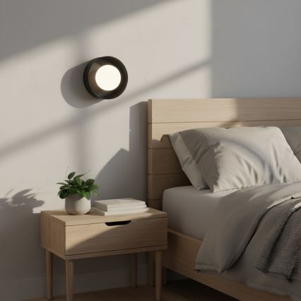 Aplique de parede LULU 1xG9/8W/230V preto
