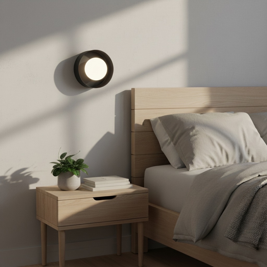 Aplique de parede LULU 1xG9/8W/230V preto