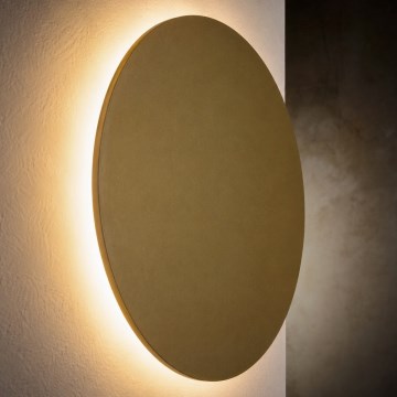 Aplique de parede LUNA 2xG9/8W/230V, diâmetro 20 cm, dourado
