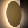 Aplique de parede LUNA 2xG9/8W/230V, diâmetro 20 cm, dourado